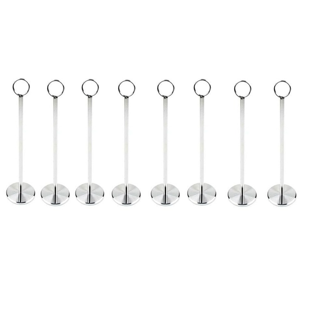 SET OF 8 JOHNSON ROSE 4135 TABLE TOP CARD HOLDERS NEW